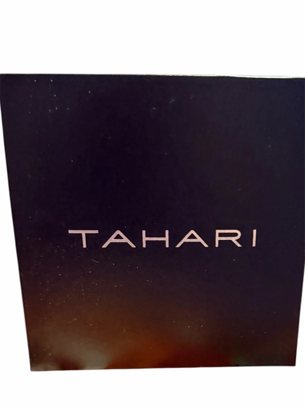 Tahari “His & Hers” Black Leather Watches with Gold-Tone Bezel and Silver Dials